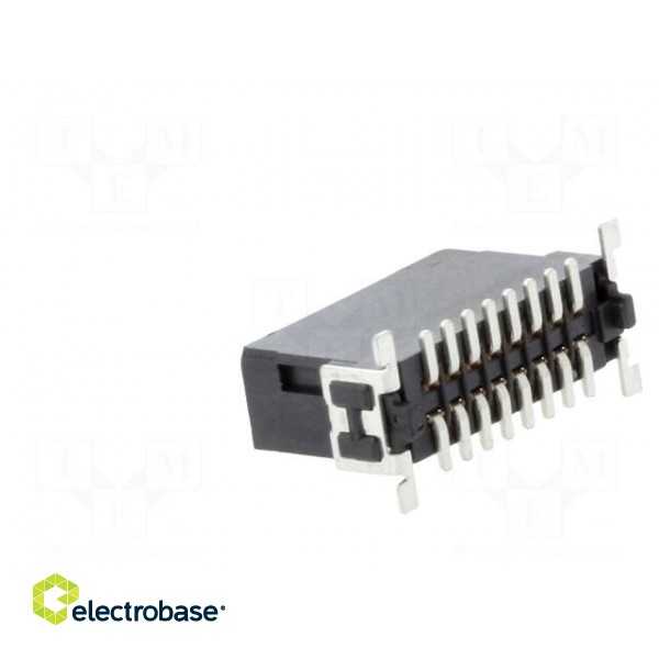 Connector: PCB to PCB | male | PIN: 16 | 1.27mm | -55÷125°C | UL94V-0 image 4