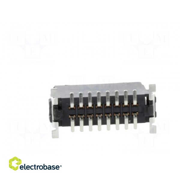 Connector: PCB to PCB | male | PIN: 16 | 1.27mm | -55÷125°C | UL94V-0 image 5