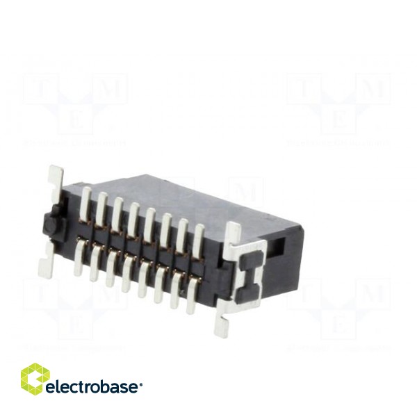 Connector: PCB to PCB | male | PIN: 16 | 1.27mm | -55÷125°C | UL94V-0 image 6
