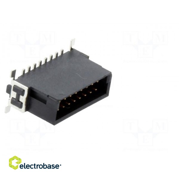 Connector: PCB to PCB | male | PIN: 16 | 1.27mm | -55÷125°C | UL94V-0 image 8