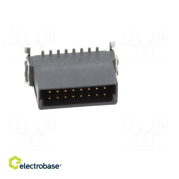 Connector: PCB to PCB | male | PIN: 16 | 1.27mm | -55÷125°C | UL94V-0 image 9