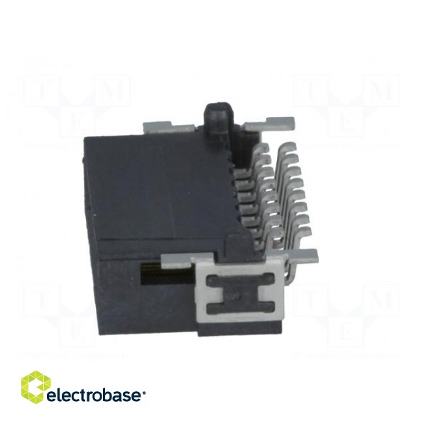 Connector: PCB to PCB | male | PIN: 16 | 1.27mm | Series: har-flex | 2.3A paveikslėlis 3