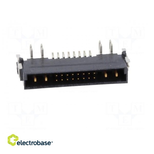 Connector: PCB to PCB | male | PIN: 20(4+16) | har-flex® Hybrid paveikslėlis 9