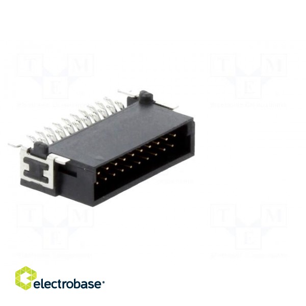 Connector: PCB to PCB | male | PIN: 20 | 1.27mm | -55÷125°C | UL94V-0 image 8