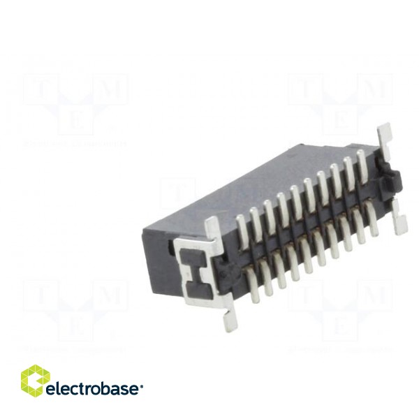 Connector: PCB to PCB | male | PIN: 20 | 1.27mm | -55÷125°C | UL94V-0 image 4