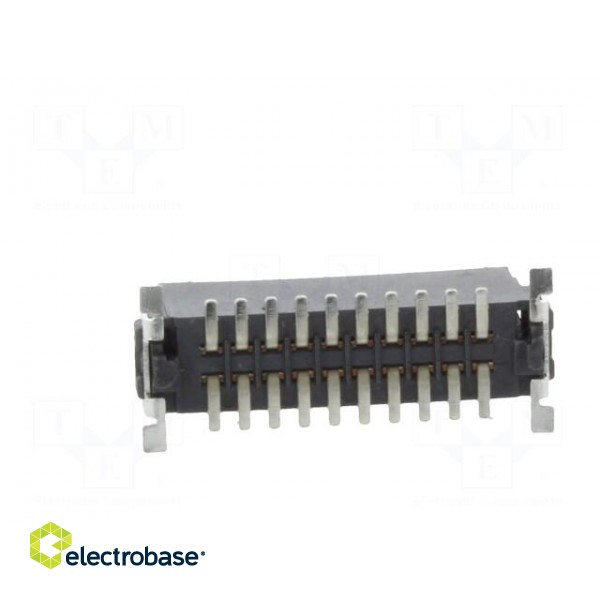 Connector: PCB to PCB | male | PIN: 20 | 1.27mm | -55÷125°C | UL94V-0 image 5
