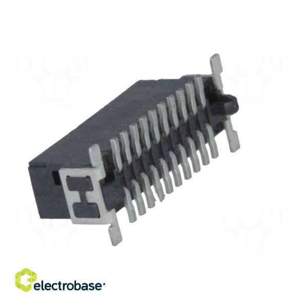 Connector: PCB to PCB | male | PIN: 20 | 1.27mm | Series: har-flex | 2.3A фото 4