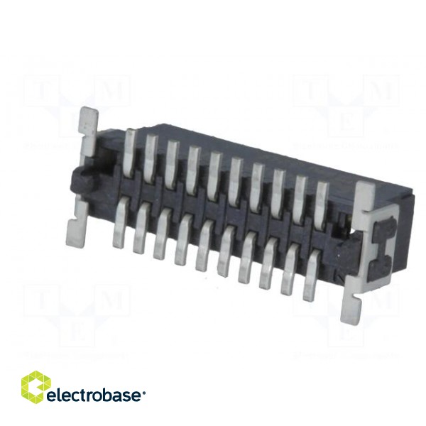 Connector: PCB to PCB | male | PIN: 20 | 1.27mm | Series: har-flex | 2.3A фото 6