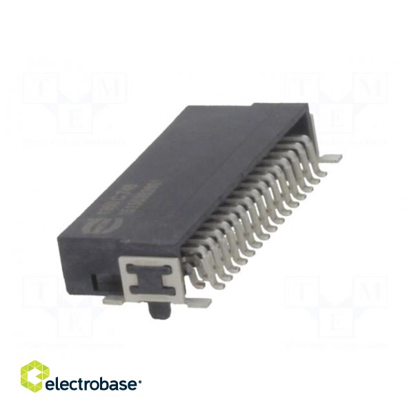 Connector: PCB to PCB | male | PIN: 30 | 1.27mm | Series: har-flex | 2.3A paveikslėlis 4