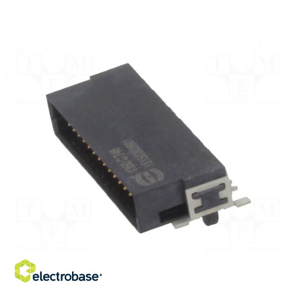 Connector: PCB to PCB | male | PIN: 30 | 1.27mm | Series: har-flex | 2.3A paveikslėlis 3