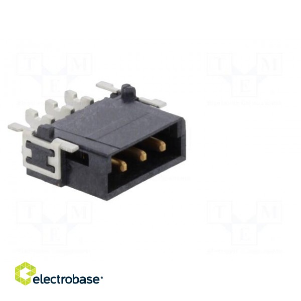 Connector: PCB to PCB | male | PIN: 3 | 2.54mm | har-flex® Power | 21A paveikslėlis 8