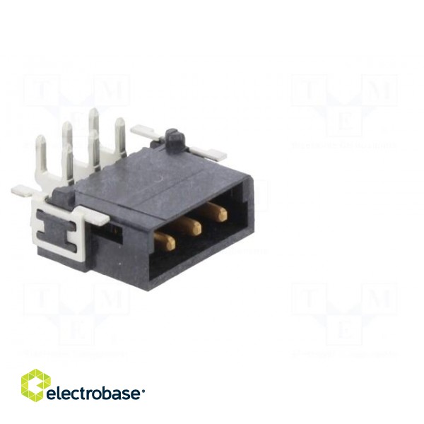 Connector: PCB to PCB | male | PIN: 3 | 2.54mm | har-flex® Power | 22A paveikslėlis 8