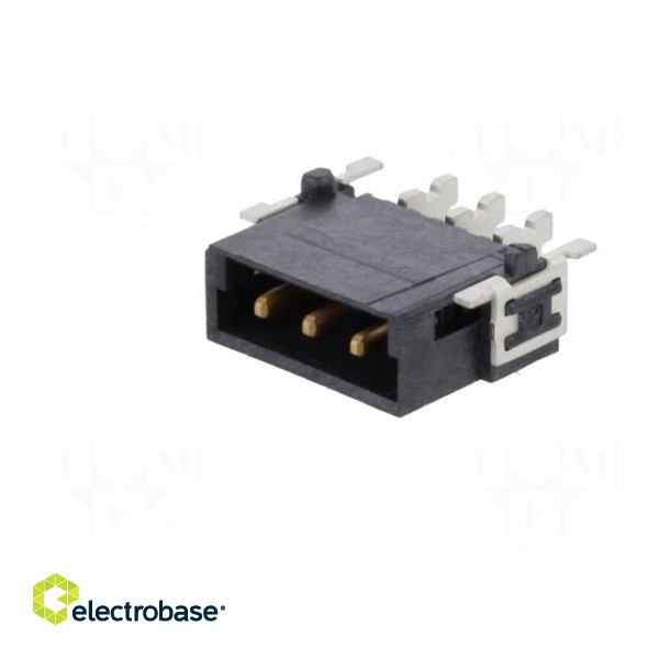 Connector: PCB to PCB | male | PIN: 3 | 2.54mm | har-flex® Power | 21A paveikslėlis 2