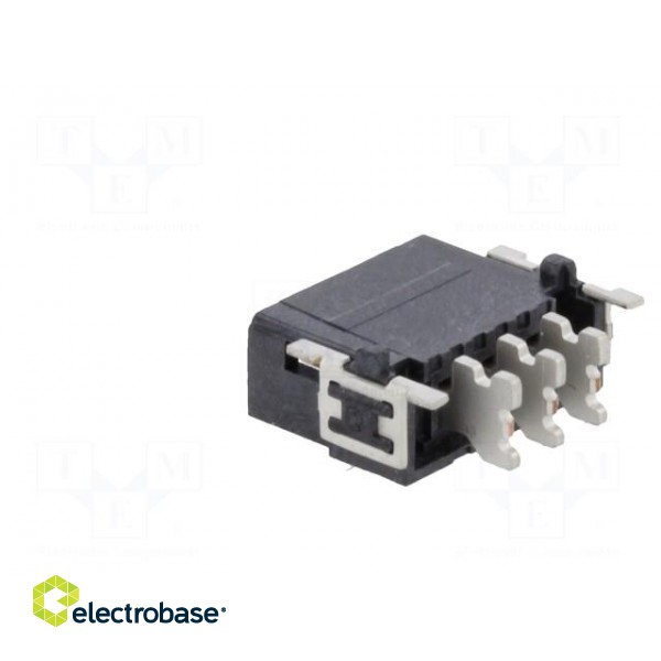 Connector: PCB to PCB | male | PIN: 3 | 2.54mm | har-flex® Power | 21A paveikslėlis 4