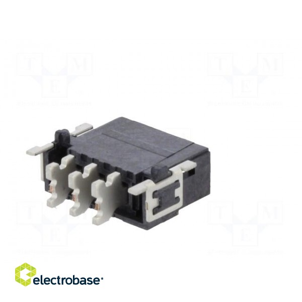 Connector: PCB to PCB | male | PIN: 3 | 2.54mm | har-flex® Power | 21A paveikslėlis 6