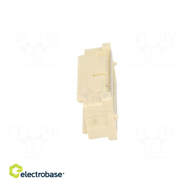 Connector: PCB to PCB | male | PIN: 40 | 0.8mm | H: 5mm | Series: FH | 0.5A image 3