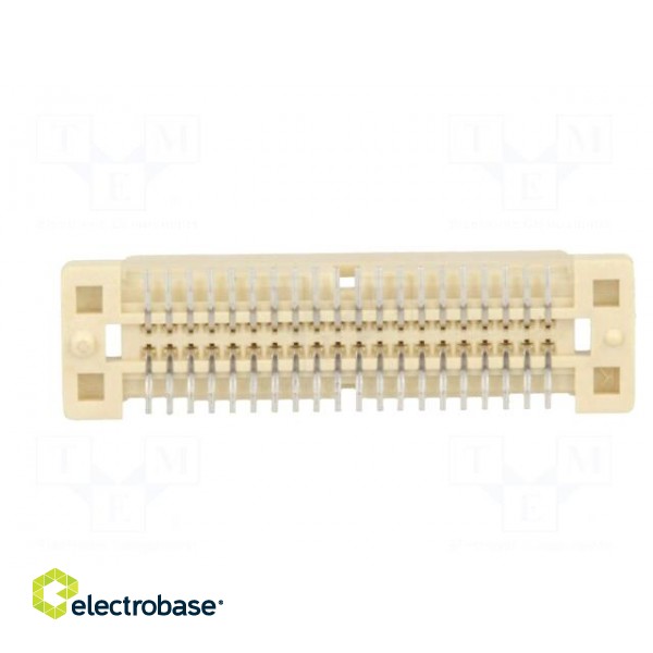 Connector: PCB to PCB | male | PIN: 40 | 0.8mm | H: 5mm | Series: FH | 0.5A image 5