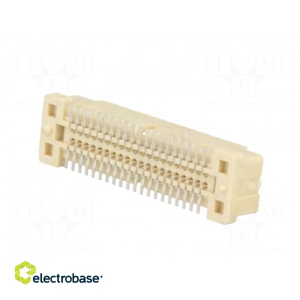 Connector: PCB to PCB | male | PIN: 40 | 0.8mm | H: 5mm | Series: FH | 0.5A image 6