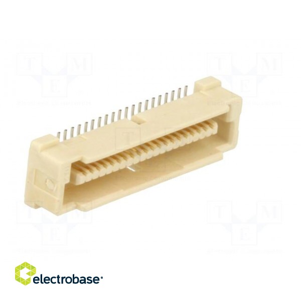 Connector: PCB to PCB | male | PIN: 40 | 0.8mm | H: 5mm | Series: FH | 0.5A image 8