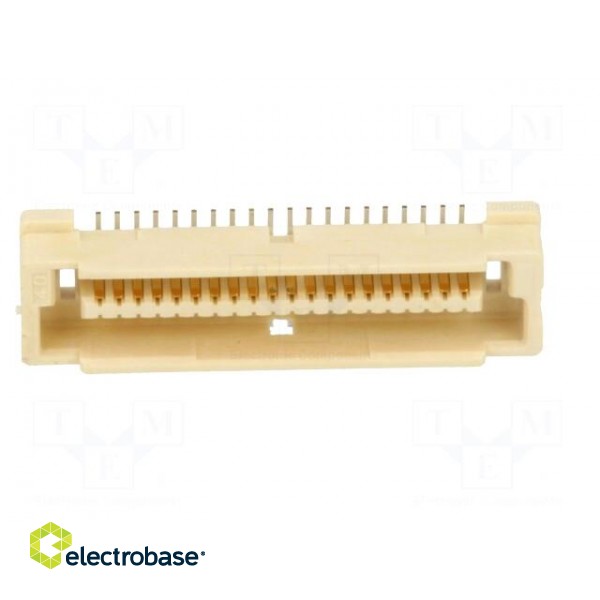 Connector: PCB to PCB | male | PIN: 40 | 0.8mm | H: 5mm | Series: FH | 0.5A image 9