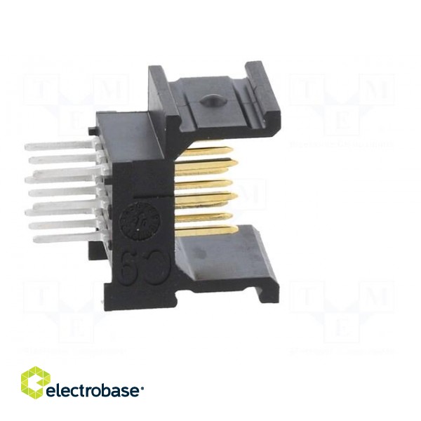 Connector: PCB to PCB | male | PIN: 9 | har-modular® | THT | straight image 7