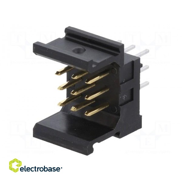 Connector: PCB to PCB | male | PIN: 9 | har-modular® | THT | straight image 1