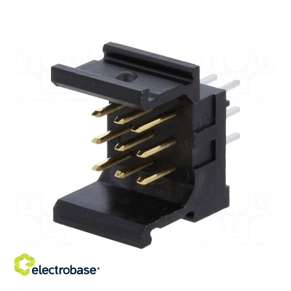 Connector: PCB to PCB | male | PIN: 9 | har-modular® | THT | straight paveikslėlis 1