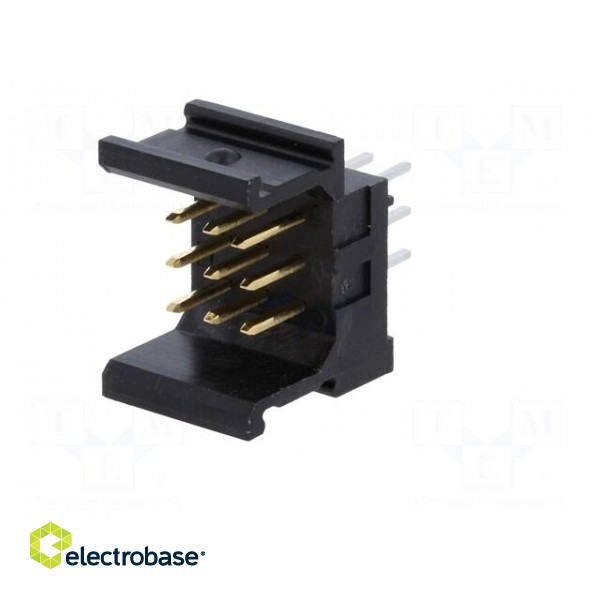 Connector: PCB to PCB | male | PIN: 9 | har-modular® | THT | straight paveikslėlis 2