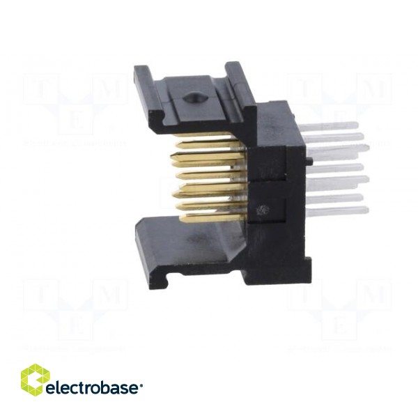 Connector: PCB to PCB | male | PIN: 9 | har-modular® | THT | straight paveikslėlis 3
