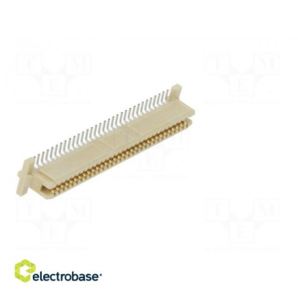 Connector: PCB to PCB | PIN: 64 | 1mm | -55÷85°C | 1A | gold-plated | SMT фото 8