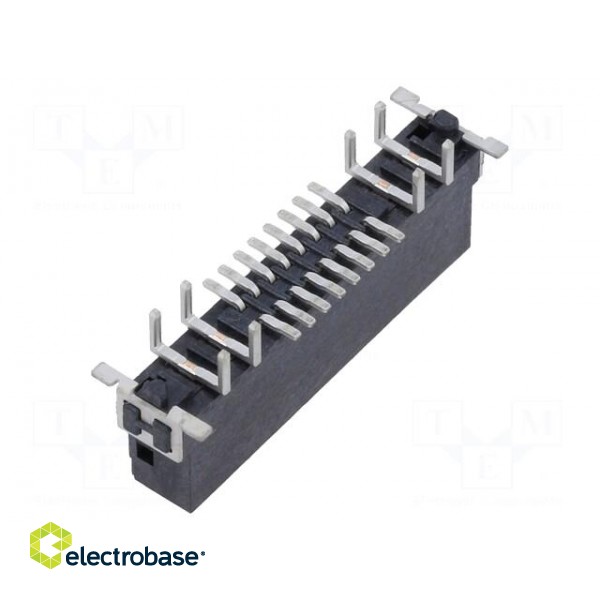 Connector: PCB to PCB | male | PIN: 20(4+16) | har-flex® Hybrid фото 2