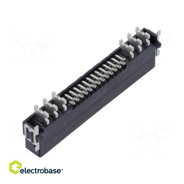 Connector: PCB to PCB | male | PIN: 32(6+26) | har-flex® Hybrid | SMT фото 2