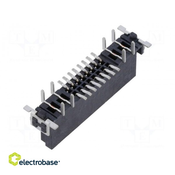 Connector: PCB to PCB | female | PIN: 20(4+16) | har-flex® Hybrid image 2