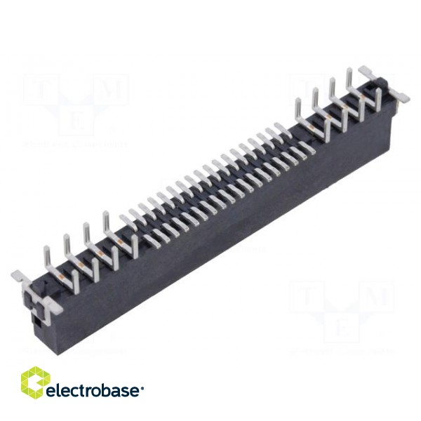 Connector: PCB to PCB | male | PIN: 44(8+36) | har-flex® Hybrid paveikslėlis 2