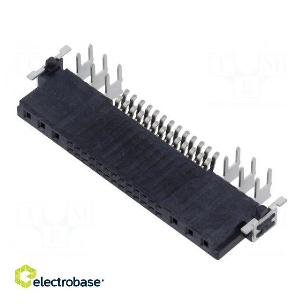 Connector: PCB to PCB | female | PIN: 32(6+26) | har-flex® Hybrid фото 2