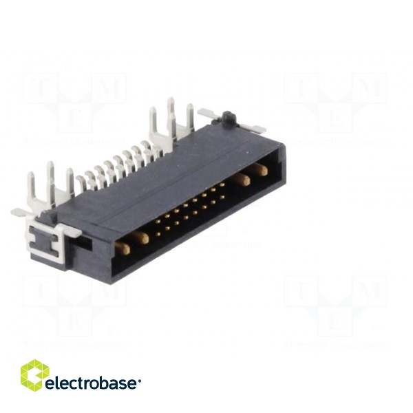 Connector: PCB to PCB | male | PIN: 20(4+16) | har-flex® Hybrid фото 8