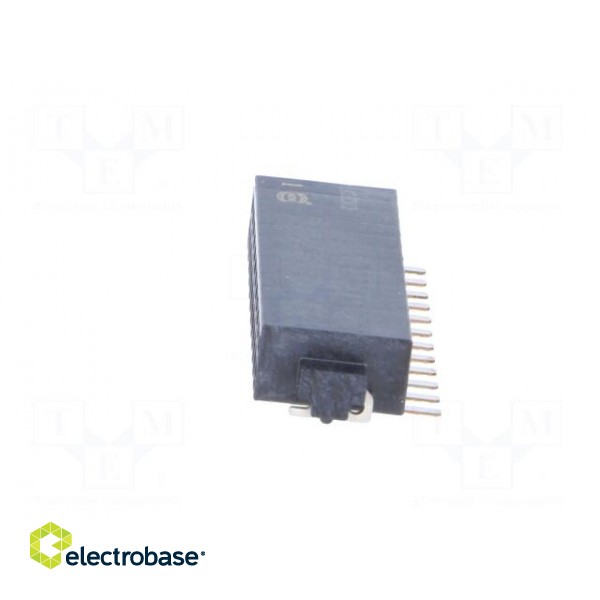 Connector: wire-board | female | PIN: 12 | 2.54mm | SMT | socket | 6A фото 3