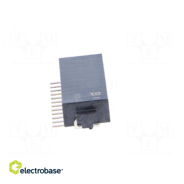 Connector: wire-board | female | PIN: 12 | 2.54mm | SMT | socket | 6A фото 7