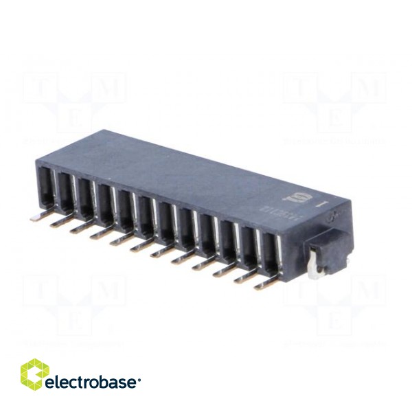Connector: wire-board | female | PIN: 12 | 2.54mm | SMT | socket | 6A фото 6