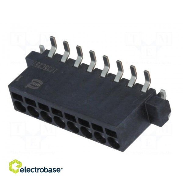 Connector: wire-board | female | PIN: 8 | 2.54mm | har-flexicon® | SMT image 2