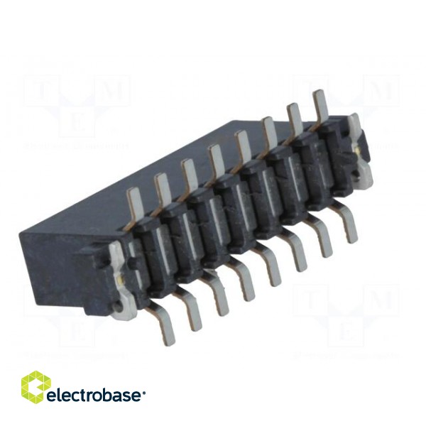 Connector: wire-board | female | PIN: 8 | 2.54mm | har-flexicon® | SMT image 4