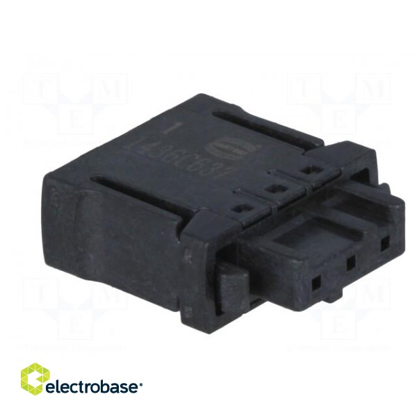 Connector: wire-board | male | PIN: 3 | 2.54mm | Series: har-flexicon paveikslėlis 8