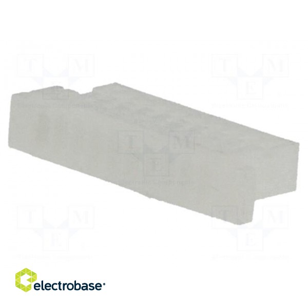 Plug | wire-board | female | 1mm | PIN: 10 | w/o contacts | for cable | 50V paveikslėlis 1