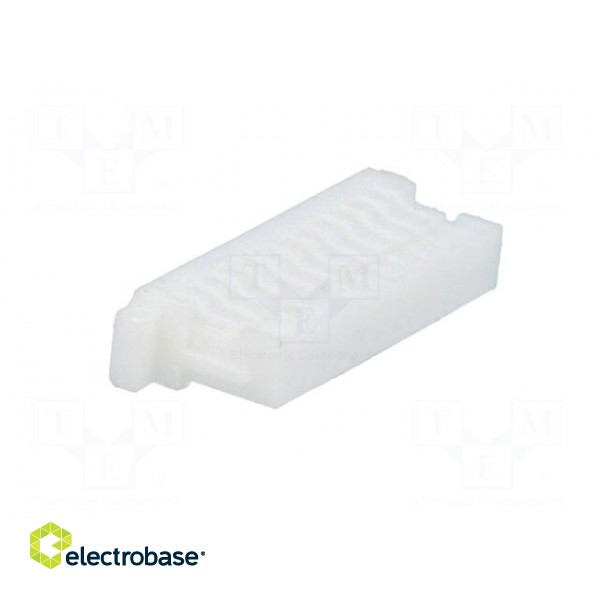 Plug | wire-board | female | 1mm | PIN: 12 | w/o contacts | for cable | 50V image 8