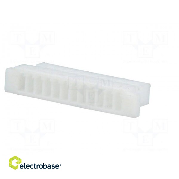 Plug | wire-board | female | 1mm | PIN: 12 | w/o contacts | for cable | 50V image 6