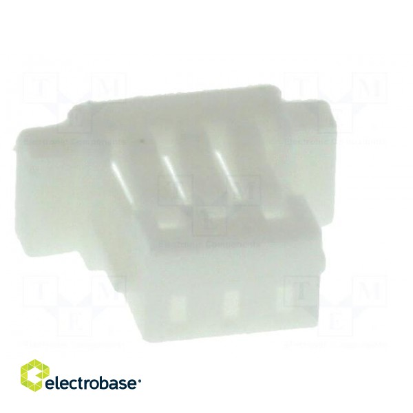 Plug | wire-board | female | 1mm | PIN: 3 | w/o contacts | for cable | 50V paveikslėlis 9