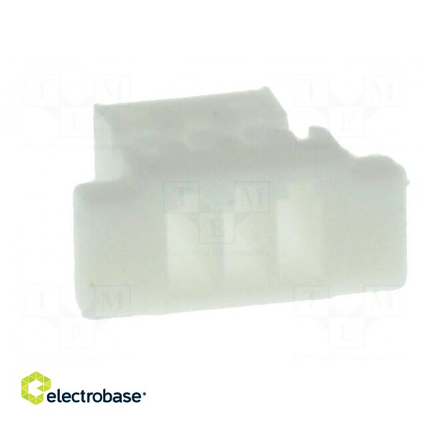 Plug | wire-board | female | 1mm | PIN: 3 | w/o contacts | for cable | 50V фото 5