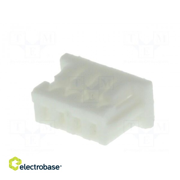 Plug | wire-board | female | 1mm | PIN: 5 | w/o contacts | for cable | 50V image 2