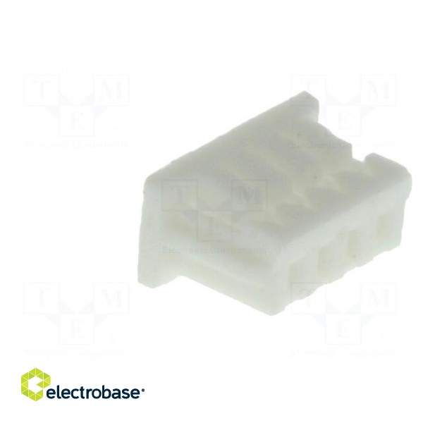 Plug | wire-board | female | 1mm | PIN: 5 | w/o contacts | for cable | 50V image 8