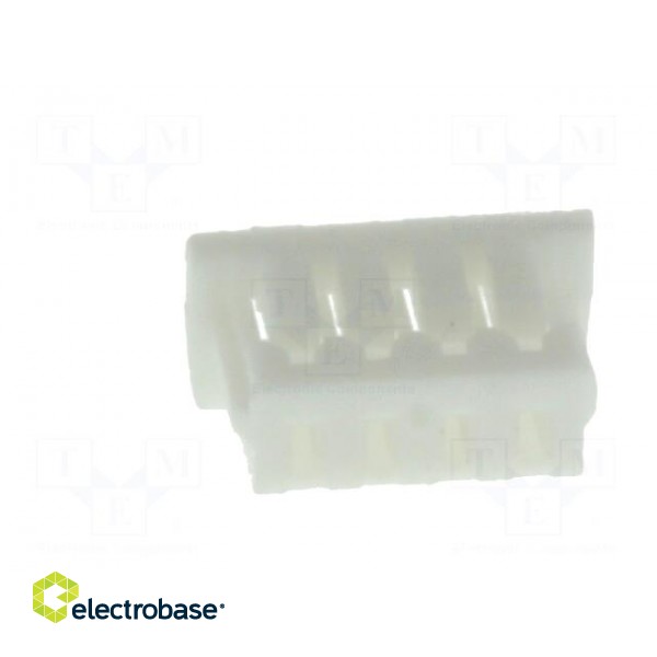 Plug | wire-board | female | 1mm | PIN: 5 | w/o contacts | for cable | 50V image 9